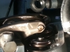 Pressoir hydraulique sorti de son axe